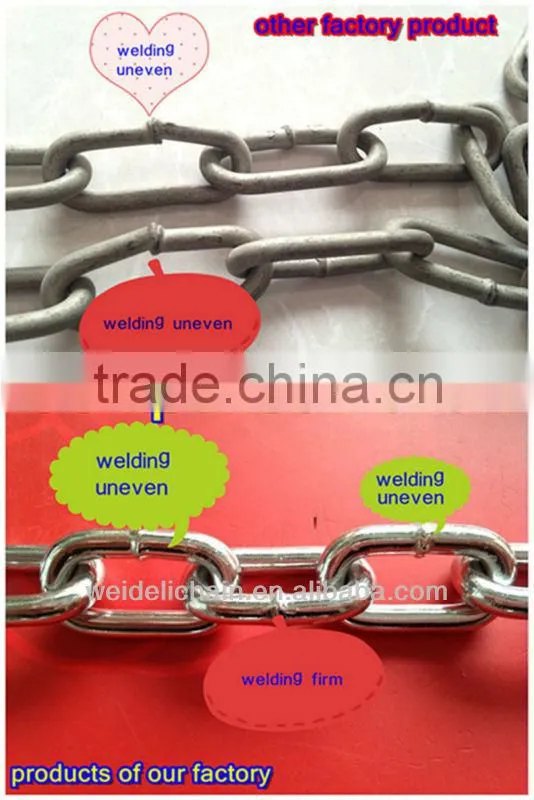 chains in plastic plastic chain