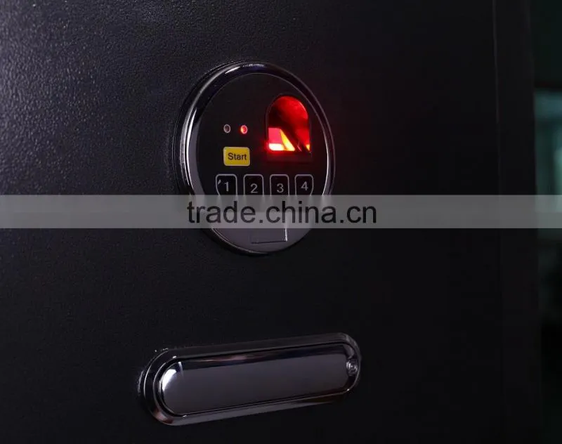 Lifong biometric fingerprint safe lock box for home and office keeping documents