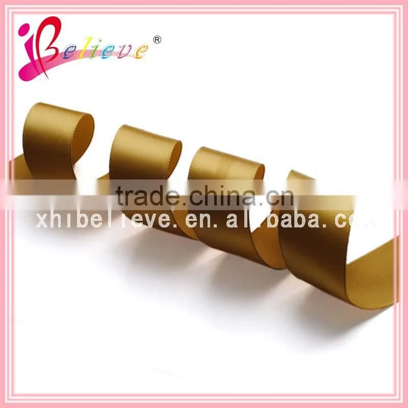 7/8" polyester solid ribbon wholesale fancy bows made ribbon hair ornament