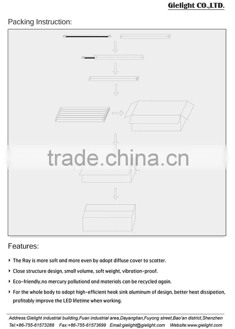 18w 1.2m T8 LED Tube light