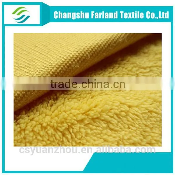 sherpa lining fabric shu velveteen plain alibaba china textile fabric