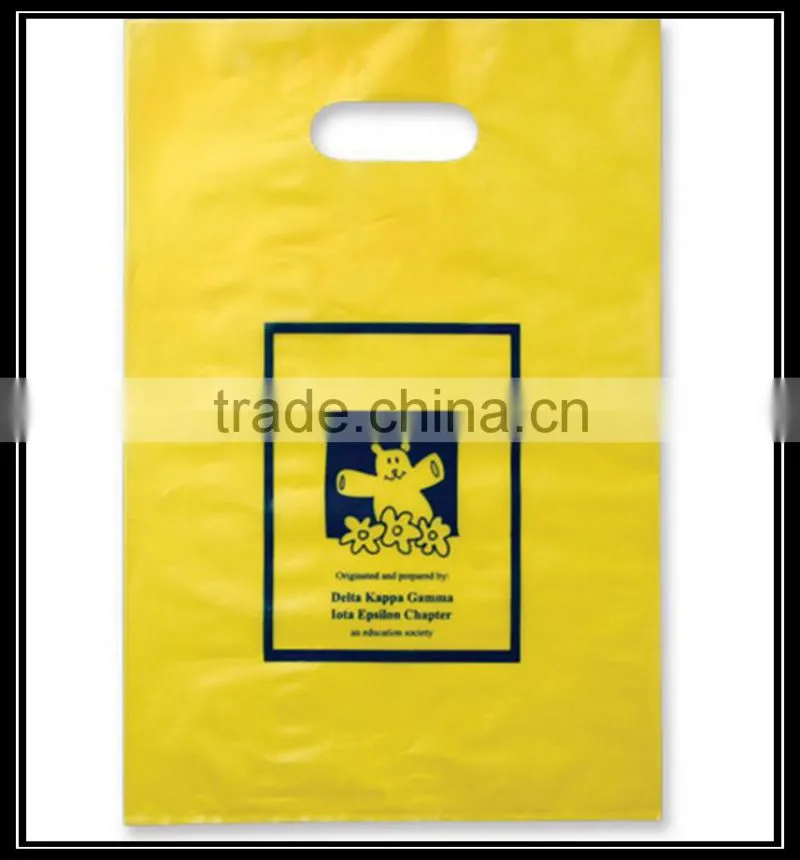China manufacturer high quality customized garment PE ziplock bag packaging for gloves