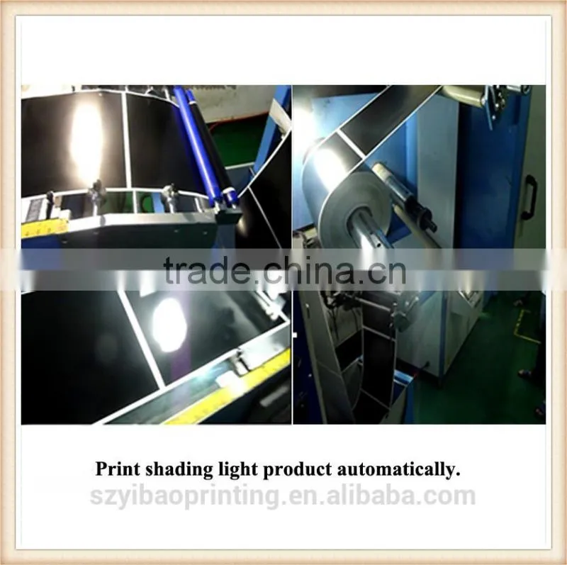 Label Roll to Roll Screen Printing Machine