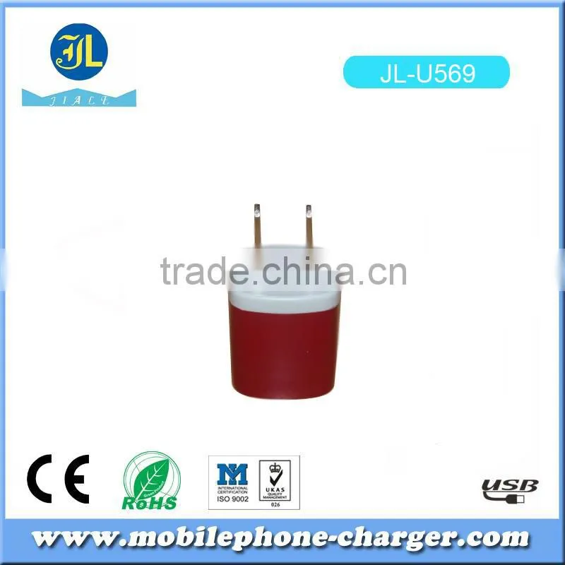 Hot new products for 2015 smartphone charger 5V 1A high speed usb travel charger