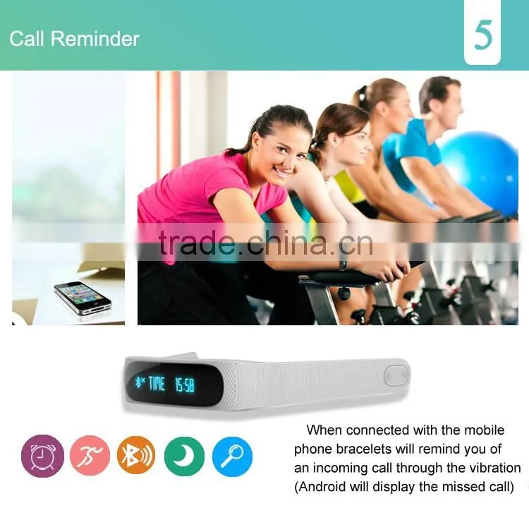 2016 New Style Radio Controlled Wristband, Sport Bluetooth Wristband, Silicone Wristband from Factory