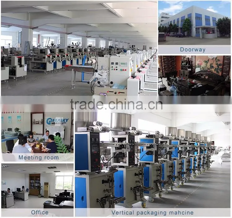 Three side sealing sweet chili sauce filling packing machine price