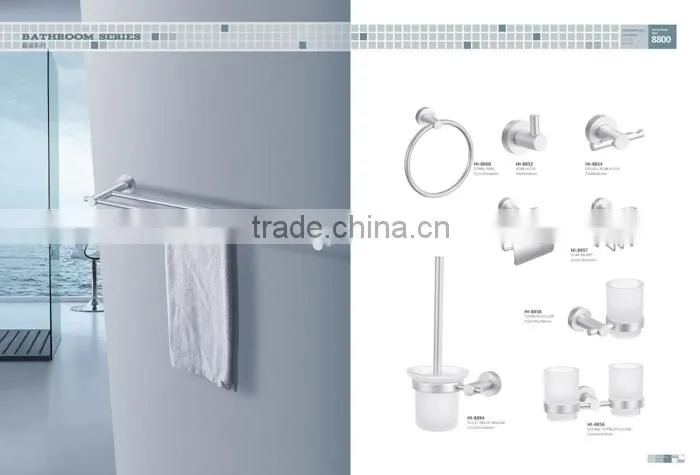 aluminum dual tier corner glass shelf