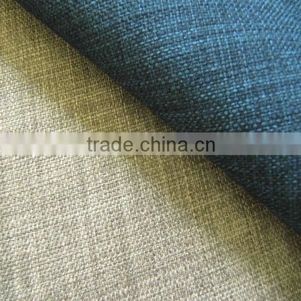 100% polyester linen like fabric for sofa