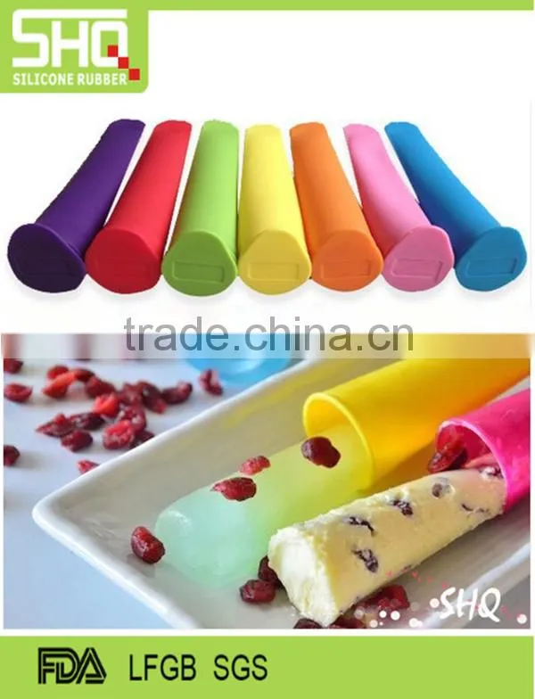 Flexible Durable online shopping ice mold Silicone Popsicle Mold