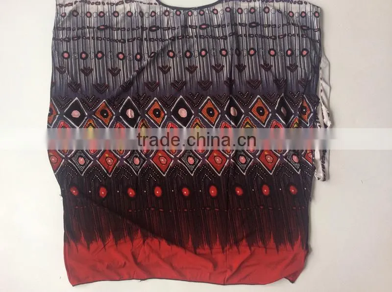 2015 Fashion Design Dice Pattern Casual Blouse