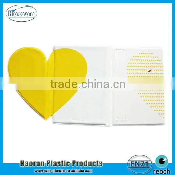 Plastic vinyl wallet folder for documents