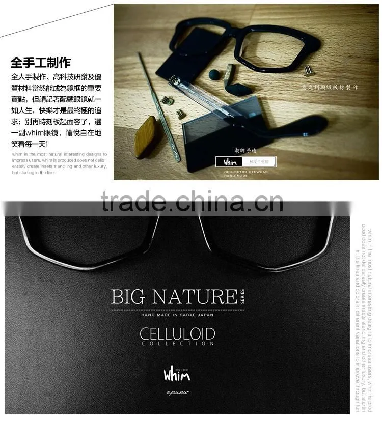 WHIM Vintage Round Frame Women Polarized Acetate Sunglasses