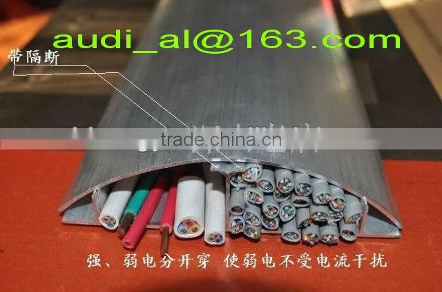 aluminum cable cover slot