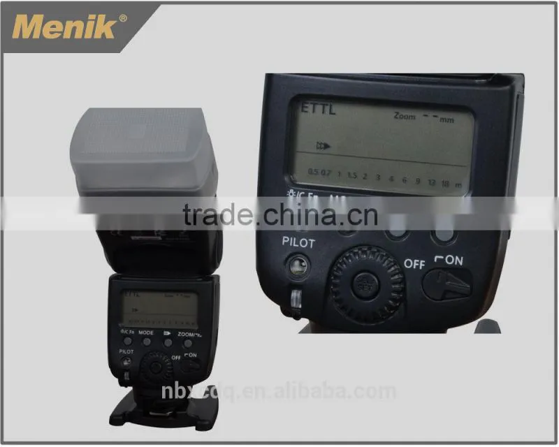 SJ-669/777/778/779 speedlite 580ex ii with ETTL function, speedlite flash (New Products)