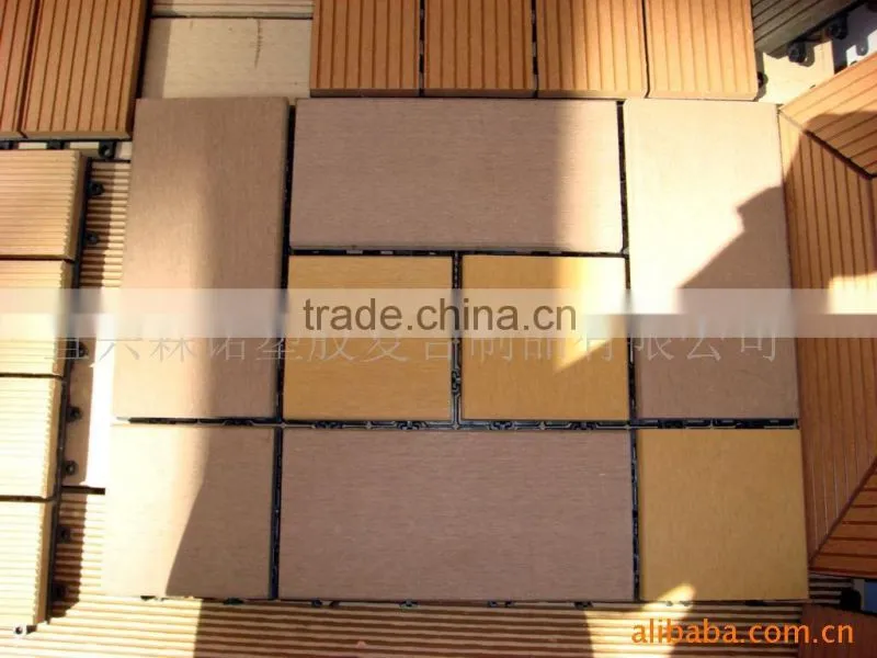 Waterproof weather resistant eco-friendly wood plastic composite wpc diy decking
