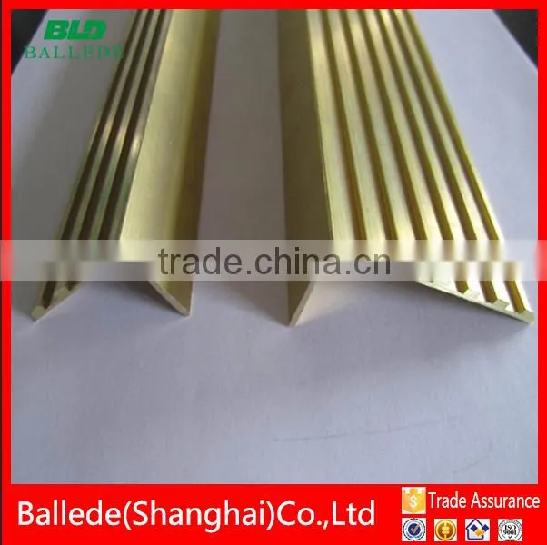 Postforming Brass Stair treads