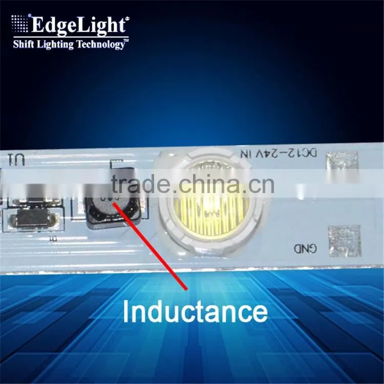 Edgelight high power strip rigid 17mm PCB 470mm in length 24V backlight led light strip made in Shanghai OEM factory