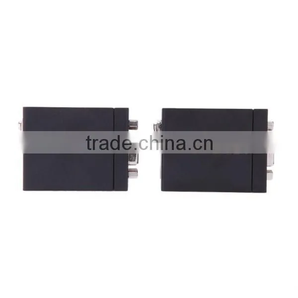60M VGA Signal to RJ45 Signal Extender Transmitter + Receiver Set Single Ethernet Cable