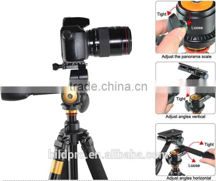 Fluid Pan Head 360 degree Panoramic Head For Camera Tripod