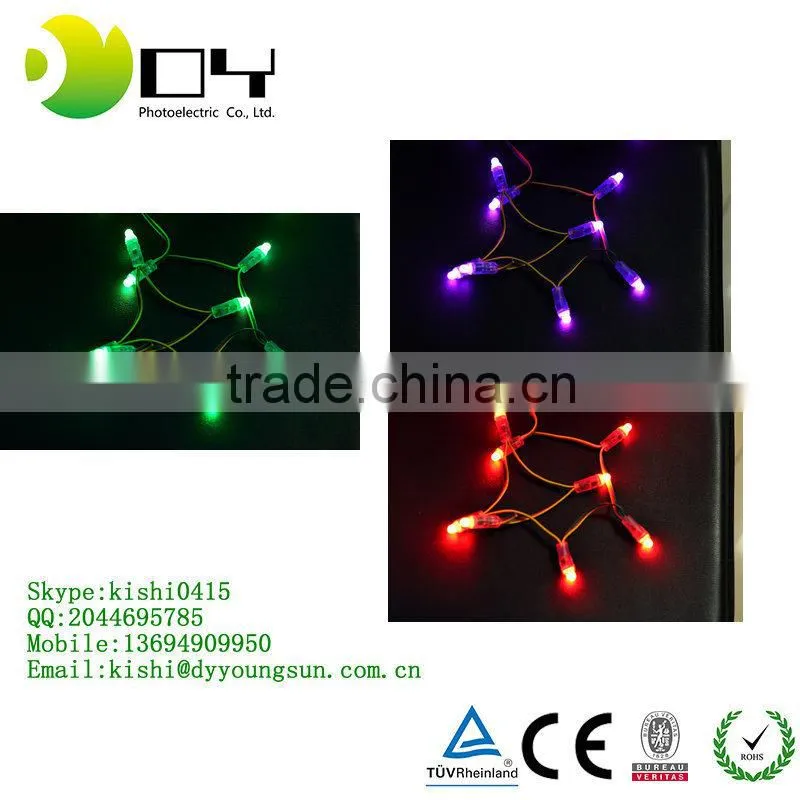 New WS2811 led pixel module 12mm IP68 waterproof DC5V full color RGB string christmas LED light Addressable as ucs1903 WS2801