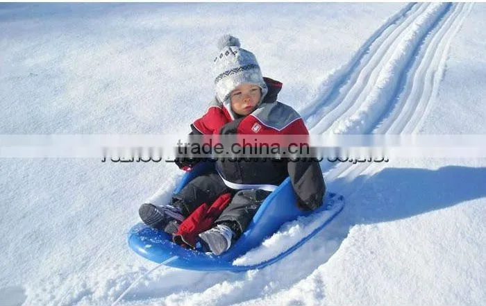 2013 Hard packed plastic kids snow ski