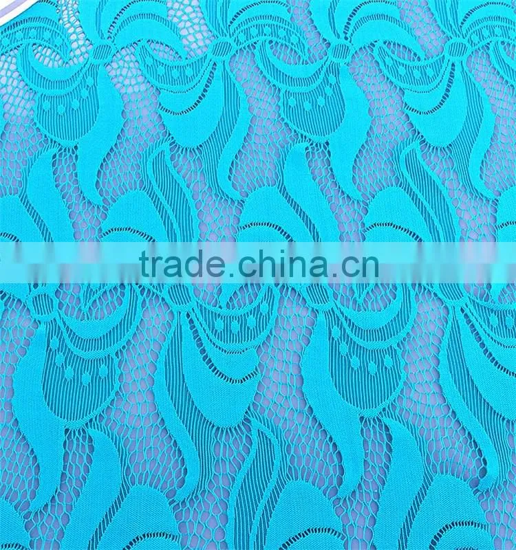 German elastic jacquard guipure lace fabric