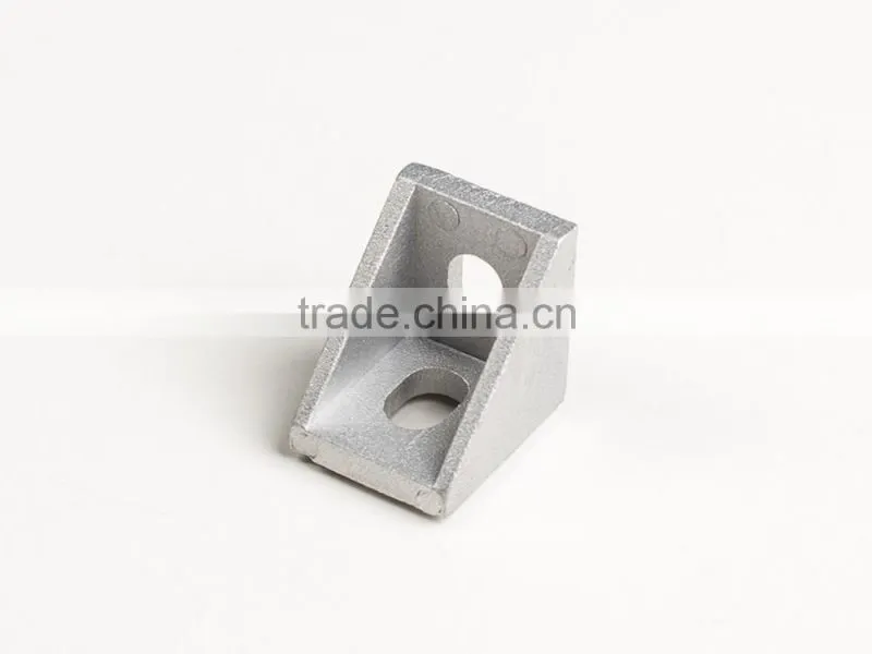 Hot Sale Die Casting Aluminum Corner Brackets With 45 Degree