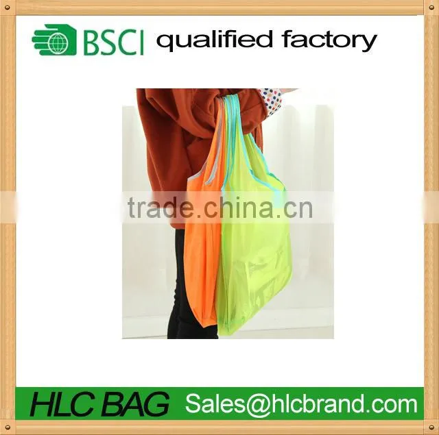 Reusable eco friendly vest bag shopping for organize travel