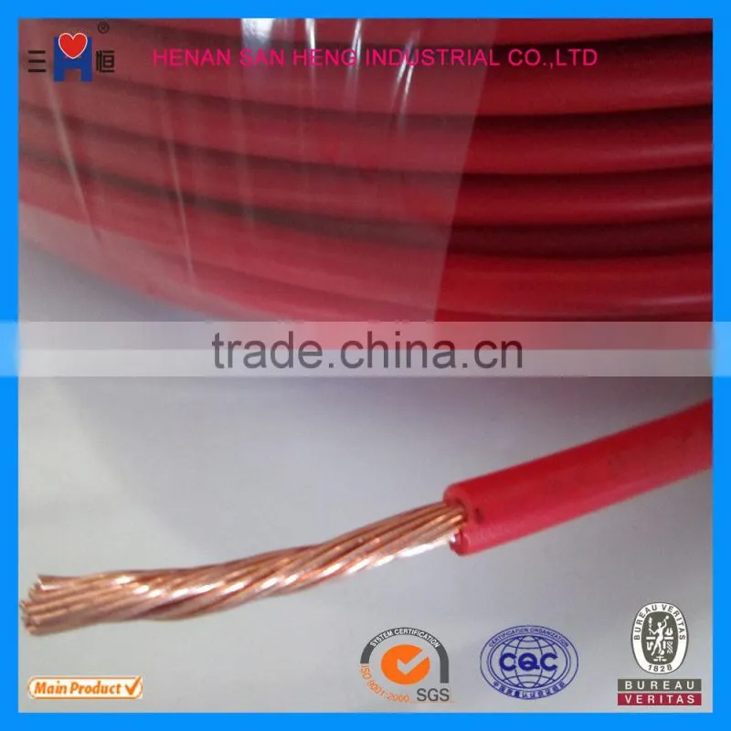 High quality electric cable BVR different types of wires with free sample