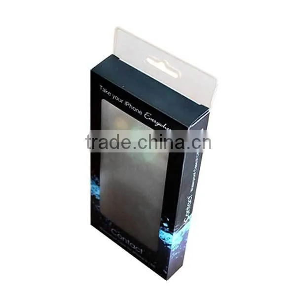 custom box clear tote packaging for shoelace