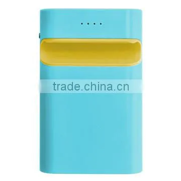 2015 Special Design Colorful Portable Mobile Phone Power Stand , Power Bank Charger