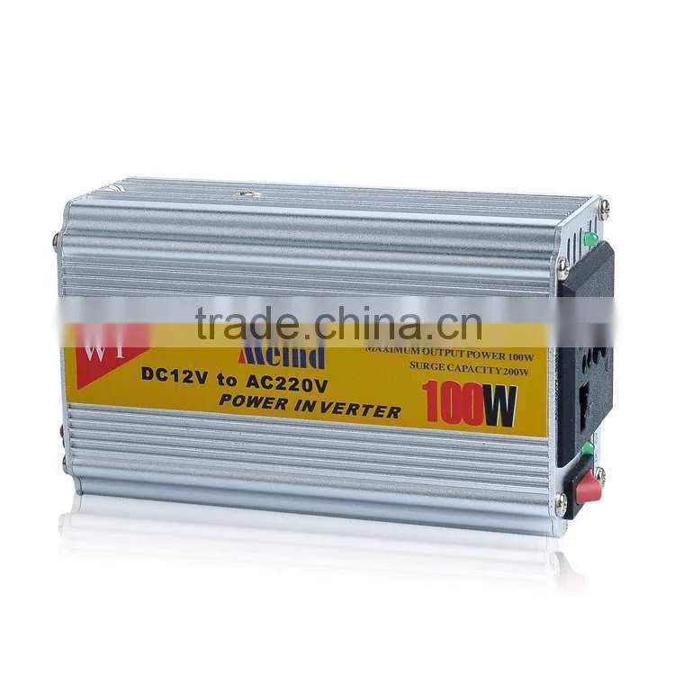 high effiency 100W DC 12V to AC 110/220V Modified sine wave power inverter