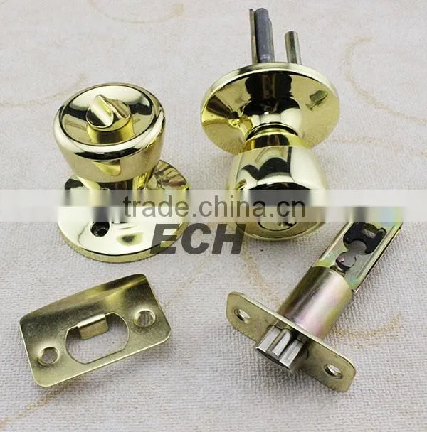 Golden high quality Zinc alloy one way door lock system