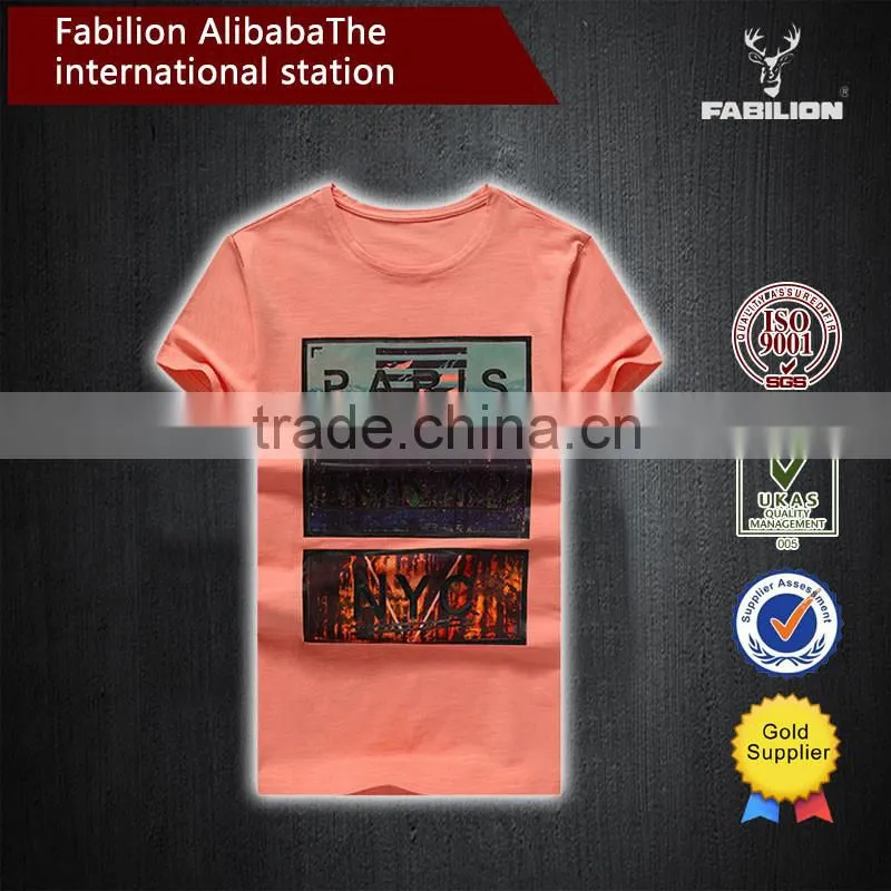 The 2016 summer printed the new men's short sleeve T-shirt for cheap t shirt wholesale