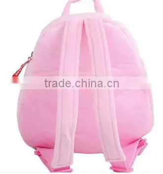 cute animal shape plush bag/stuffed hippo plush bag/animal shape kids bag