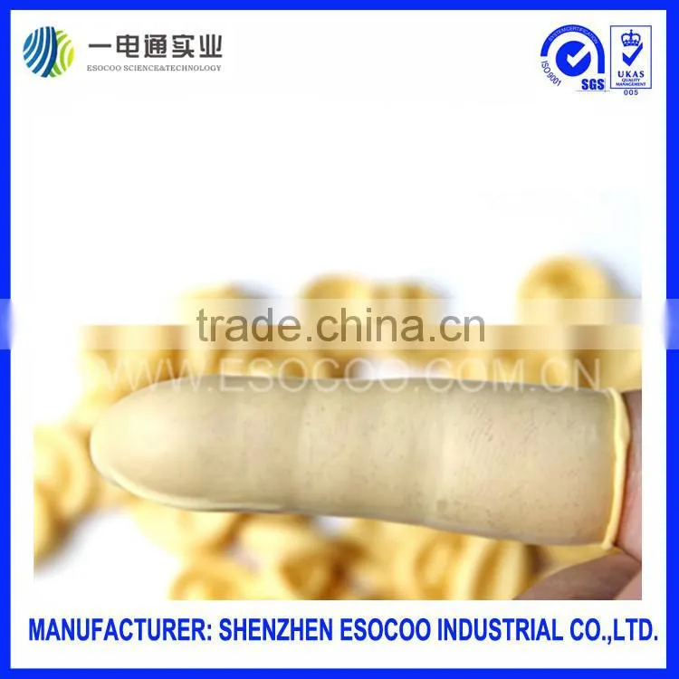 Anti-static ESD Latex Finger Cots