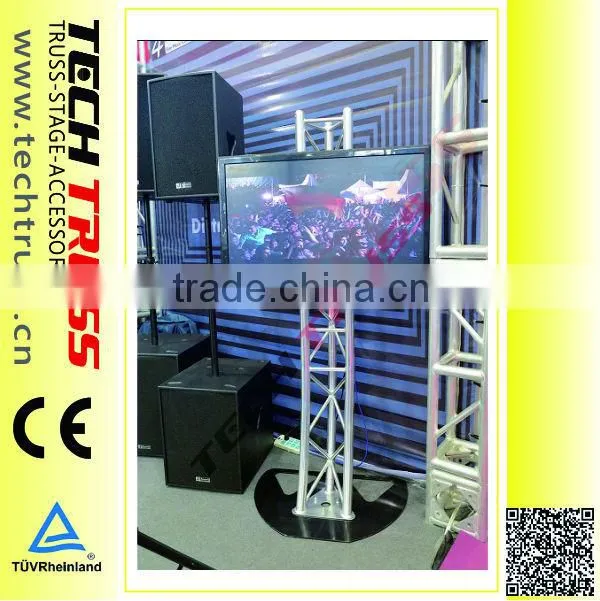 TV03 Aluminum Modern TV Stand For Sale , Loading 80kg , Anodized TV stand