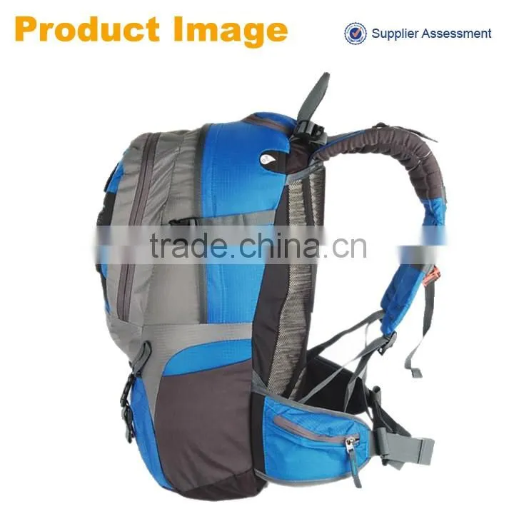 China Sannovo hot selling new product blue fashion outdoor trekking backbag for men