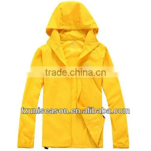 Colorful unisex summer windbreaker jacket