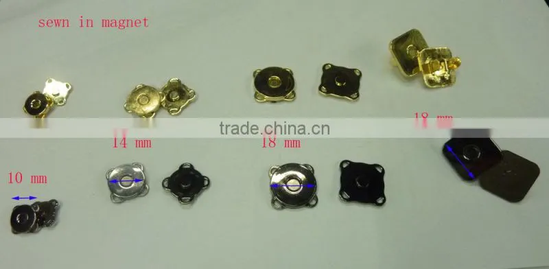 14 mm manget brooch button for purse