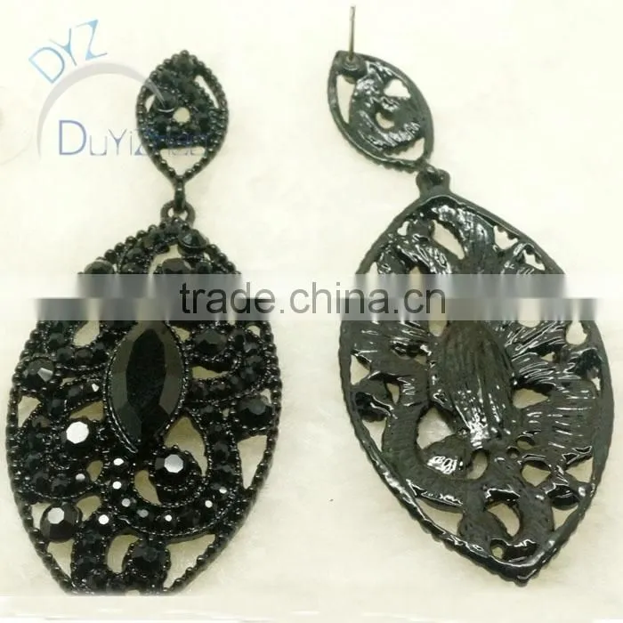 fashion jewelry set for women with clear stone/gold plate jewelry to buy