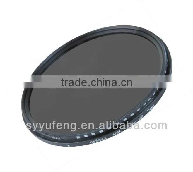 Variable ND filter 52mm for digital camera ND2-400