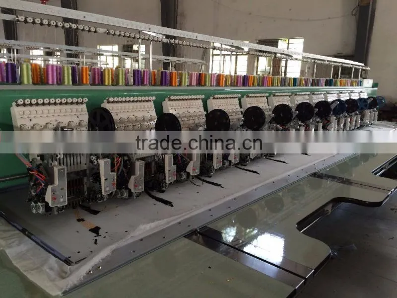 single cam double reciprcator high speed embroidery machine