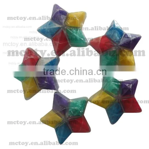 Love shapes of crystal slime toy/funny kid's toy /cheaper plastic toy /educational toy