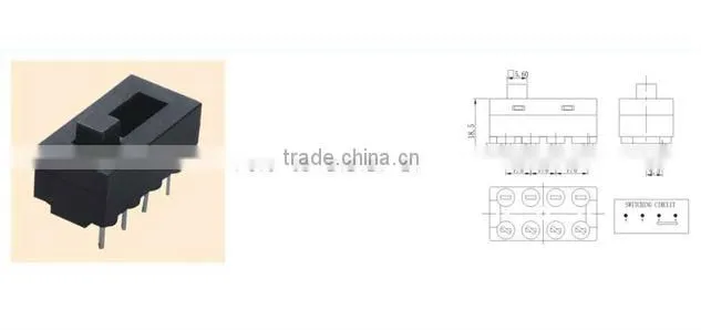 Hight current Slide Switch &115-230 voltage selector slide switch