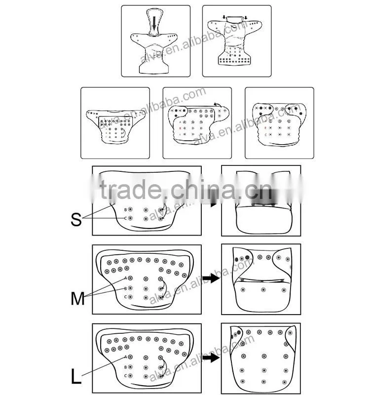 Alva New Space Design Pocket Washable Best Baby Cloth Diaper