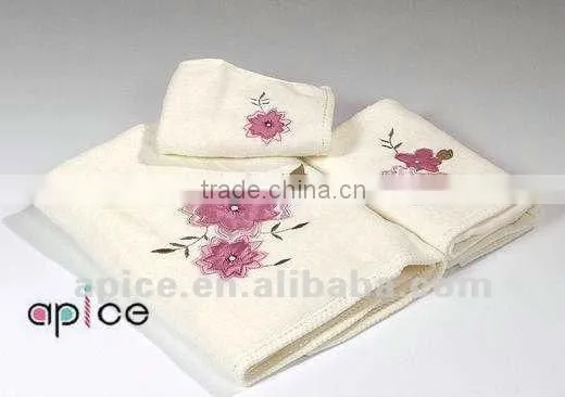 microfiber solid satin jacquard bath towel