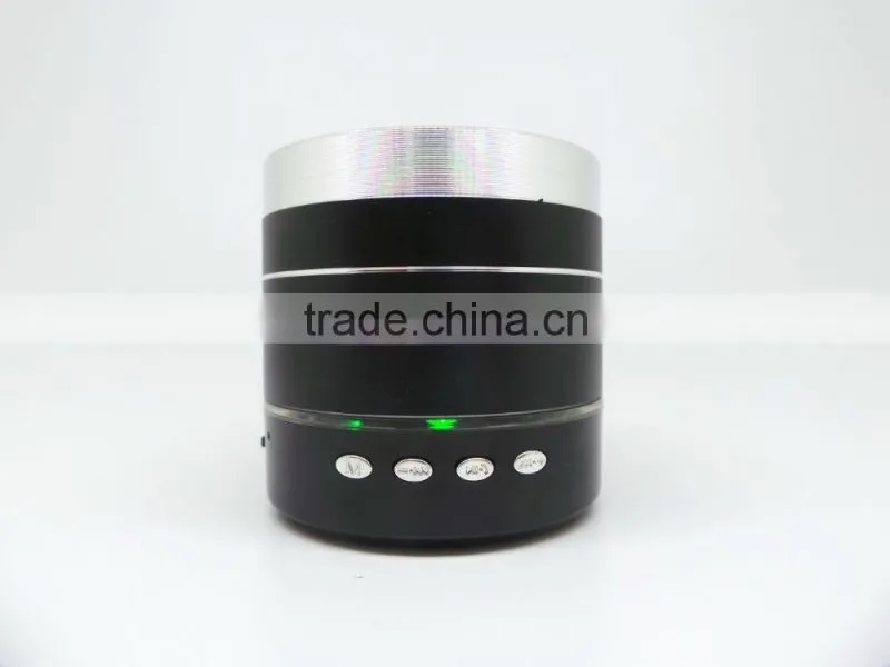 Colorful bluetooth speaker with custom logo printing, hight quality LED lighting wireless speaker, portable music player speaker