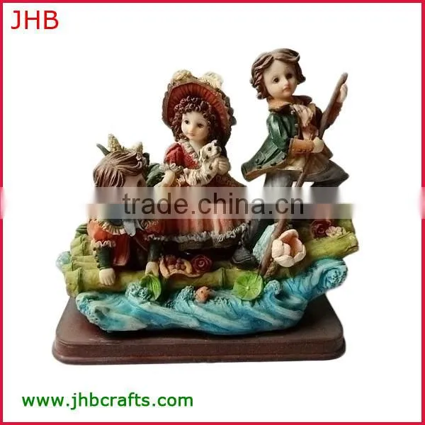 2014 new resin horse carriage for wedding souvenirs