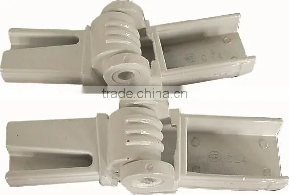 Automatic alum retractable half cassette awning